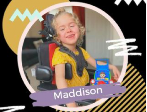 OUR BRAVE CHILD OF THE  WEEK; MADDISON